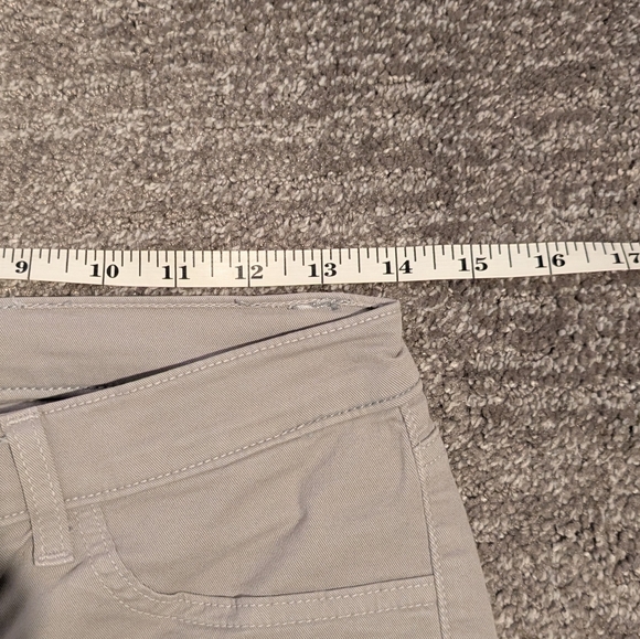 J Brand Khaki Strecth Capris - Picture 9 of 12